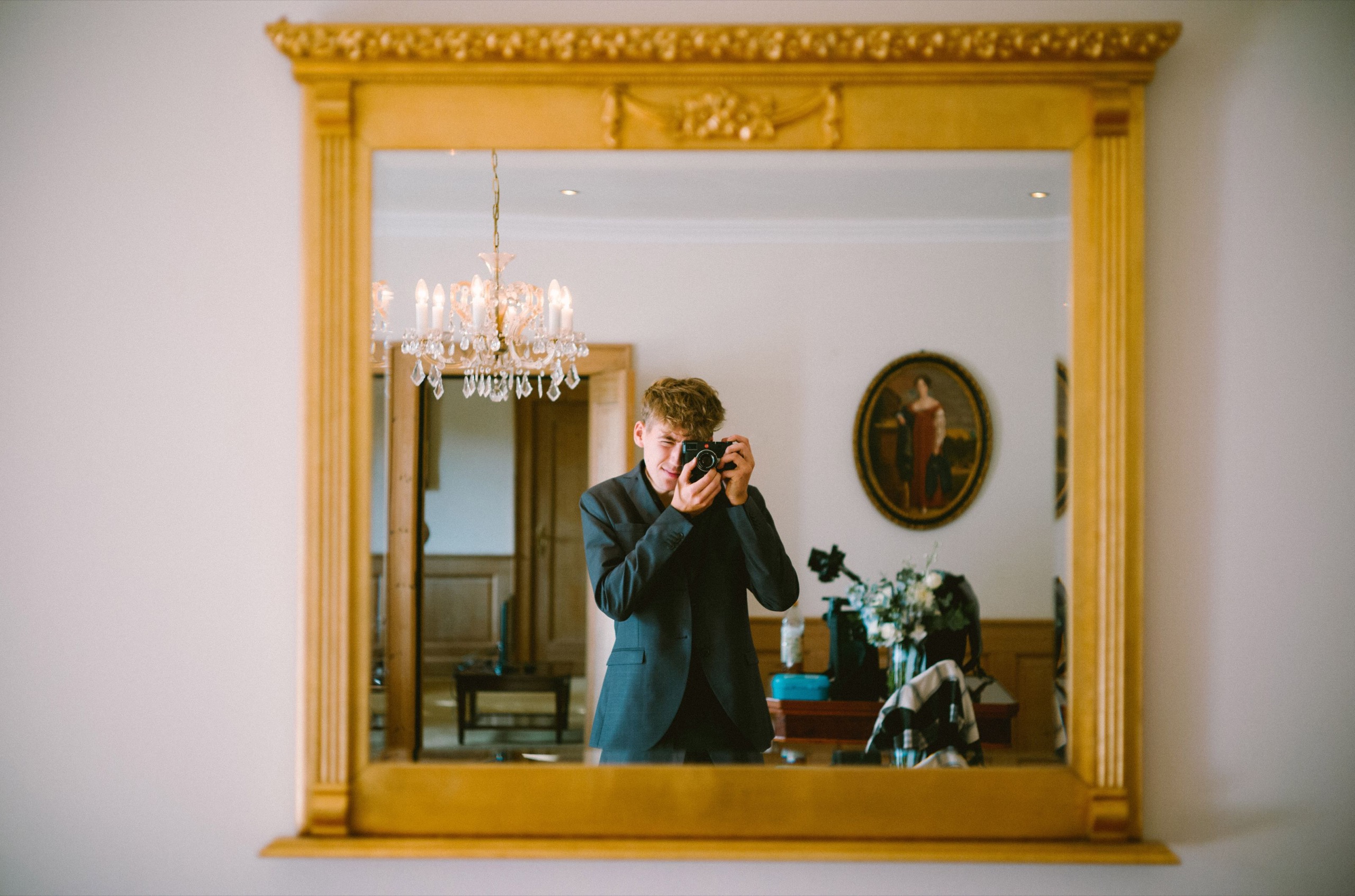Maurice Renois mit Leica Kamera